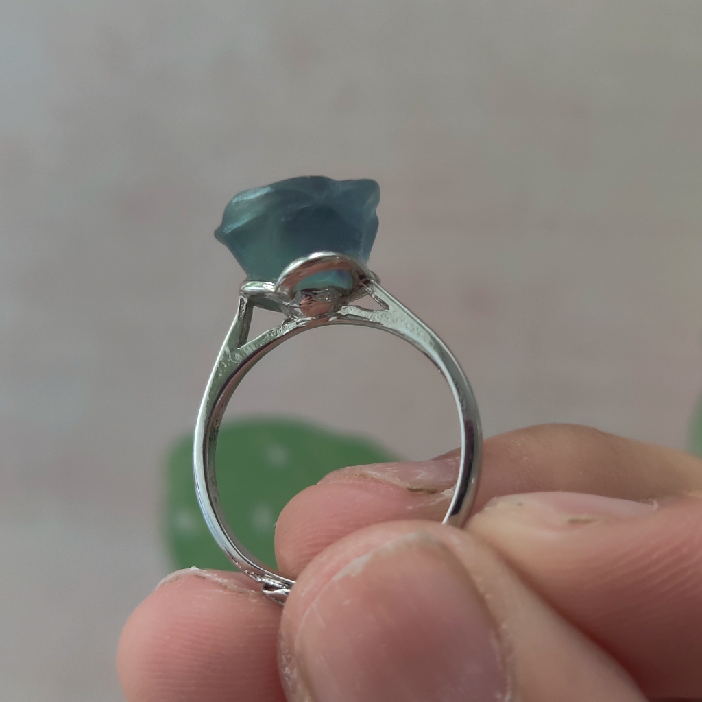 Rose Fluorite Ring